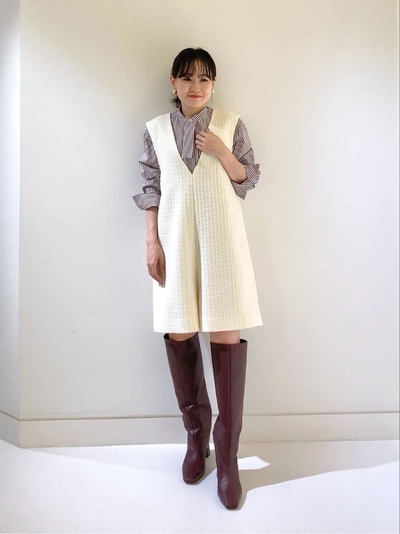 新品☆日本製☆allureville アルアバイル☆ウールロービングコンビネゾン