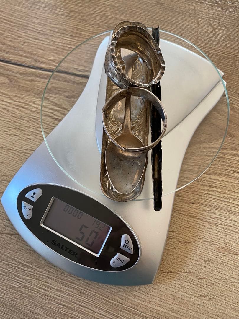 イギリスアンティークシルバー　スクラップ用　純銀