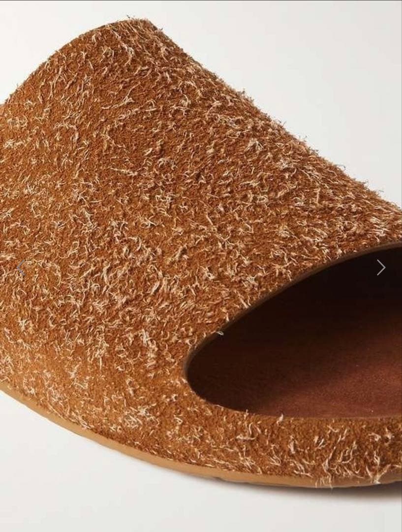 【美品】LOEWE ブラッシュスエードサンダル 41