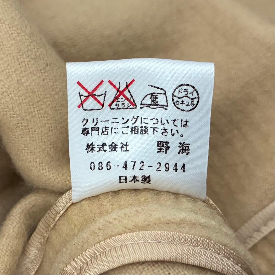 【美品】NOUMI ポンチョ カシミヤ100% フォックスファー ポケット付き