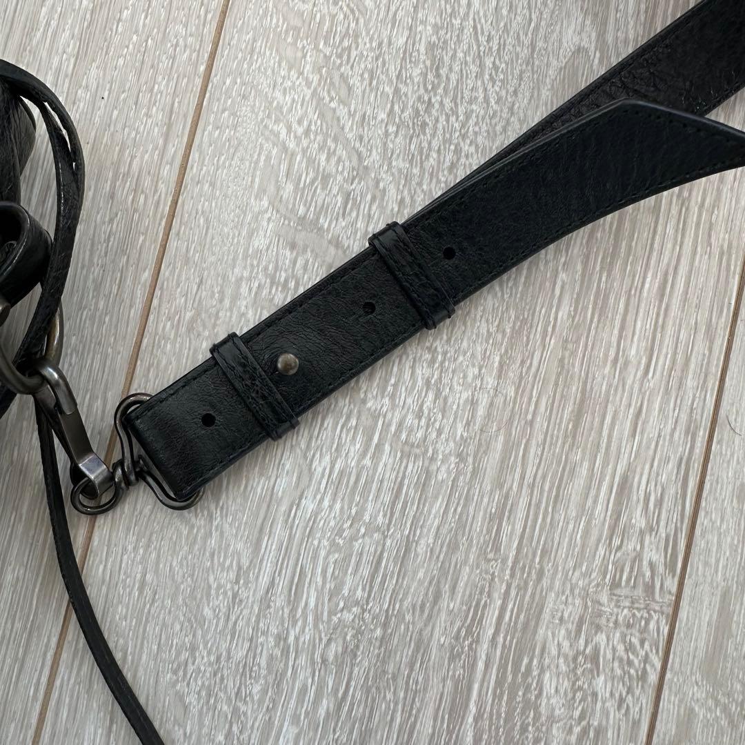 BALENCIAGA ミニシティ 黒 BLACK ショルダー　ハンドバッグ 美品