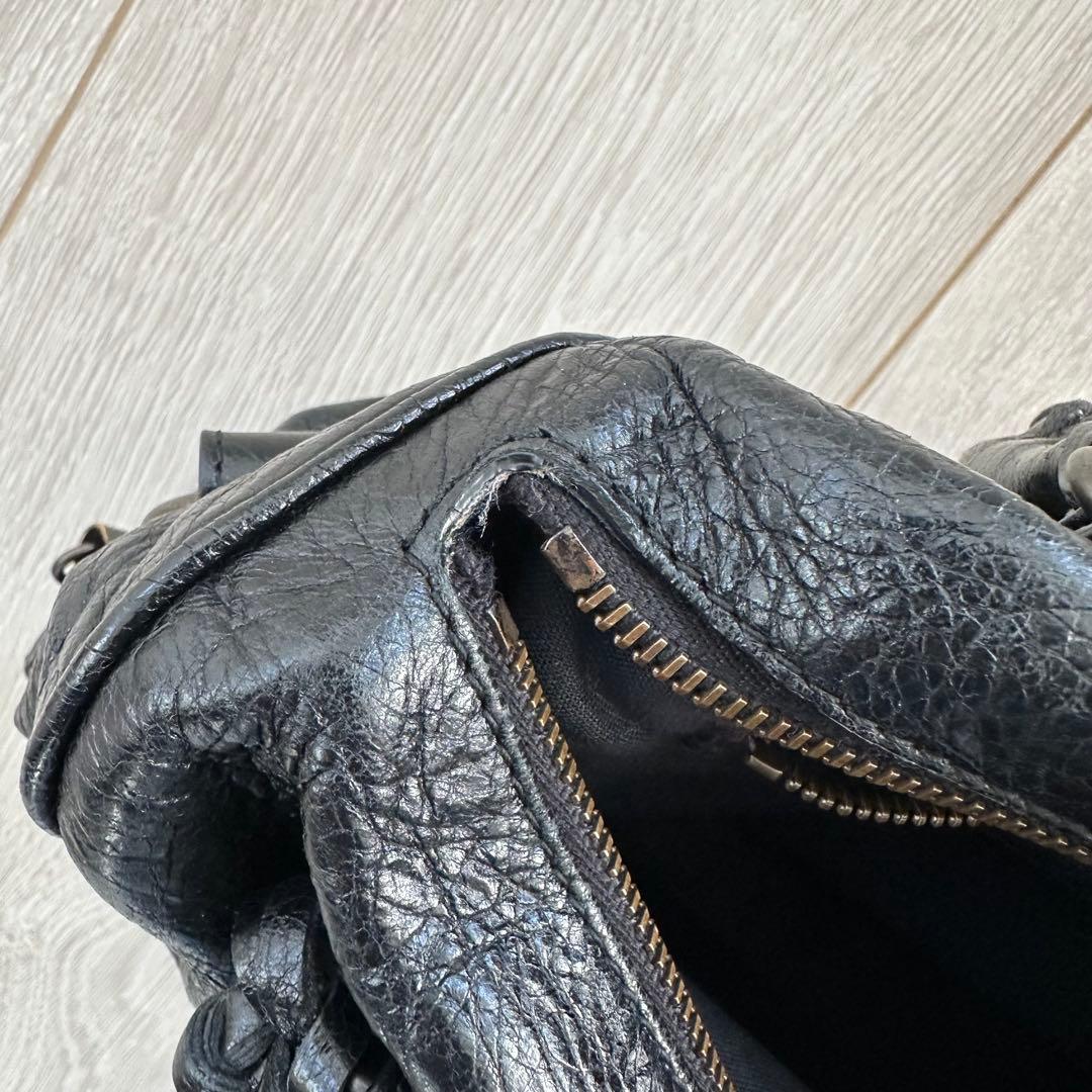 BALENCIAGA ミニシティ 黒 BLACK ショルダー　ハンドバッグ 美品