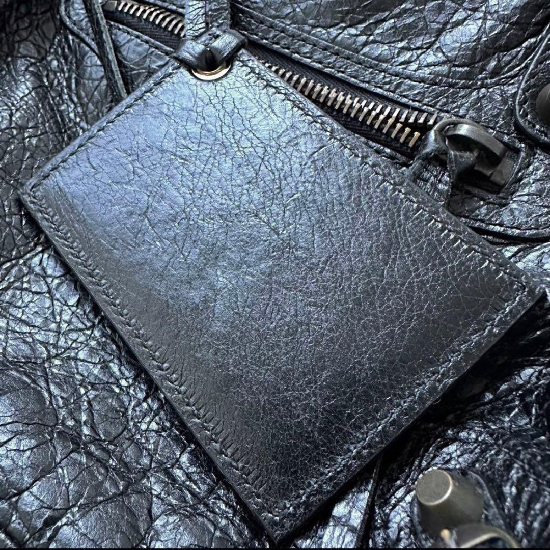 BALENCIAGA ミニシティ 黒 BLACK ショルダー　ハンドバッグ 美品