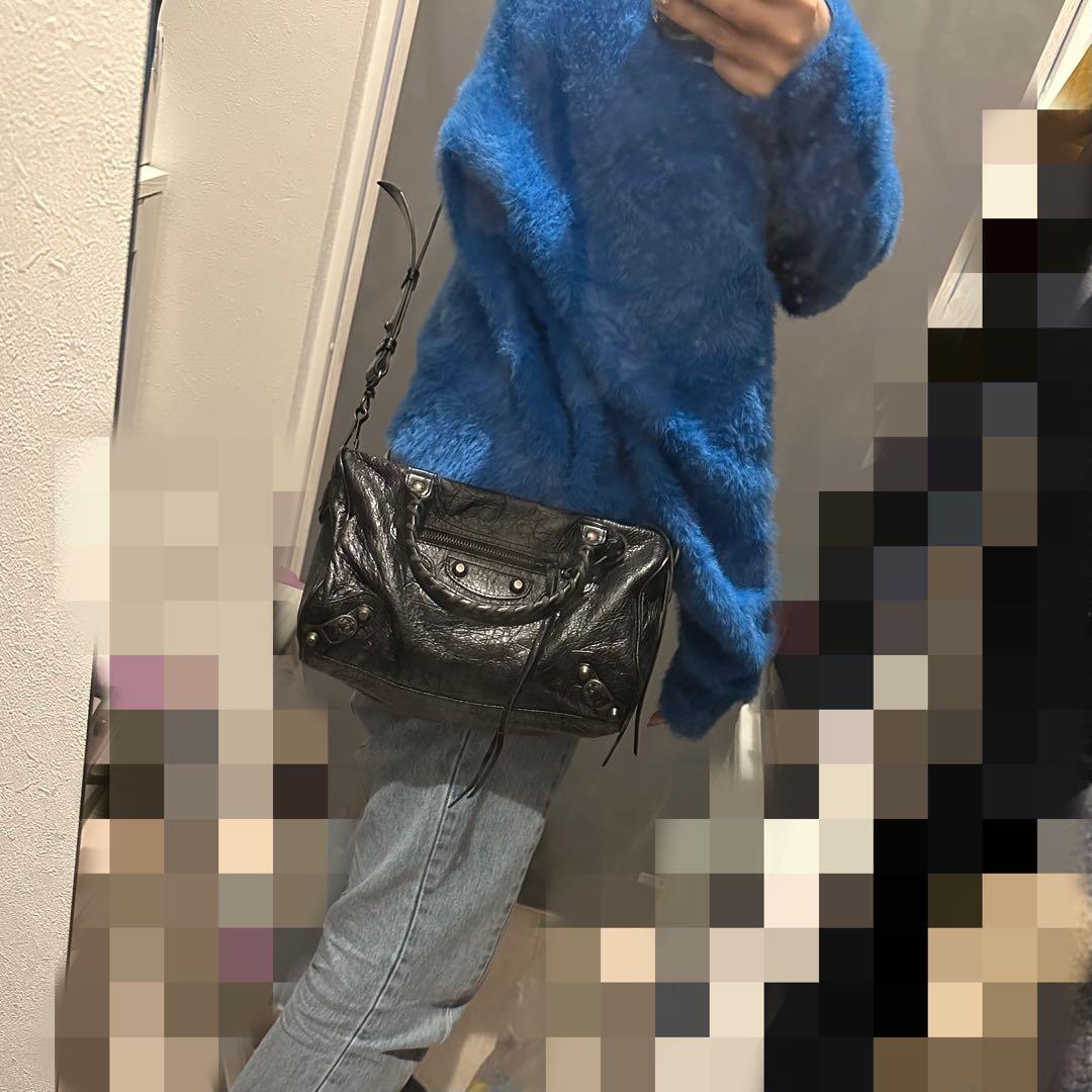 BALENCIAGA ミニシティ 黒 BLACK ショルダー　ハンドバッグ 美品