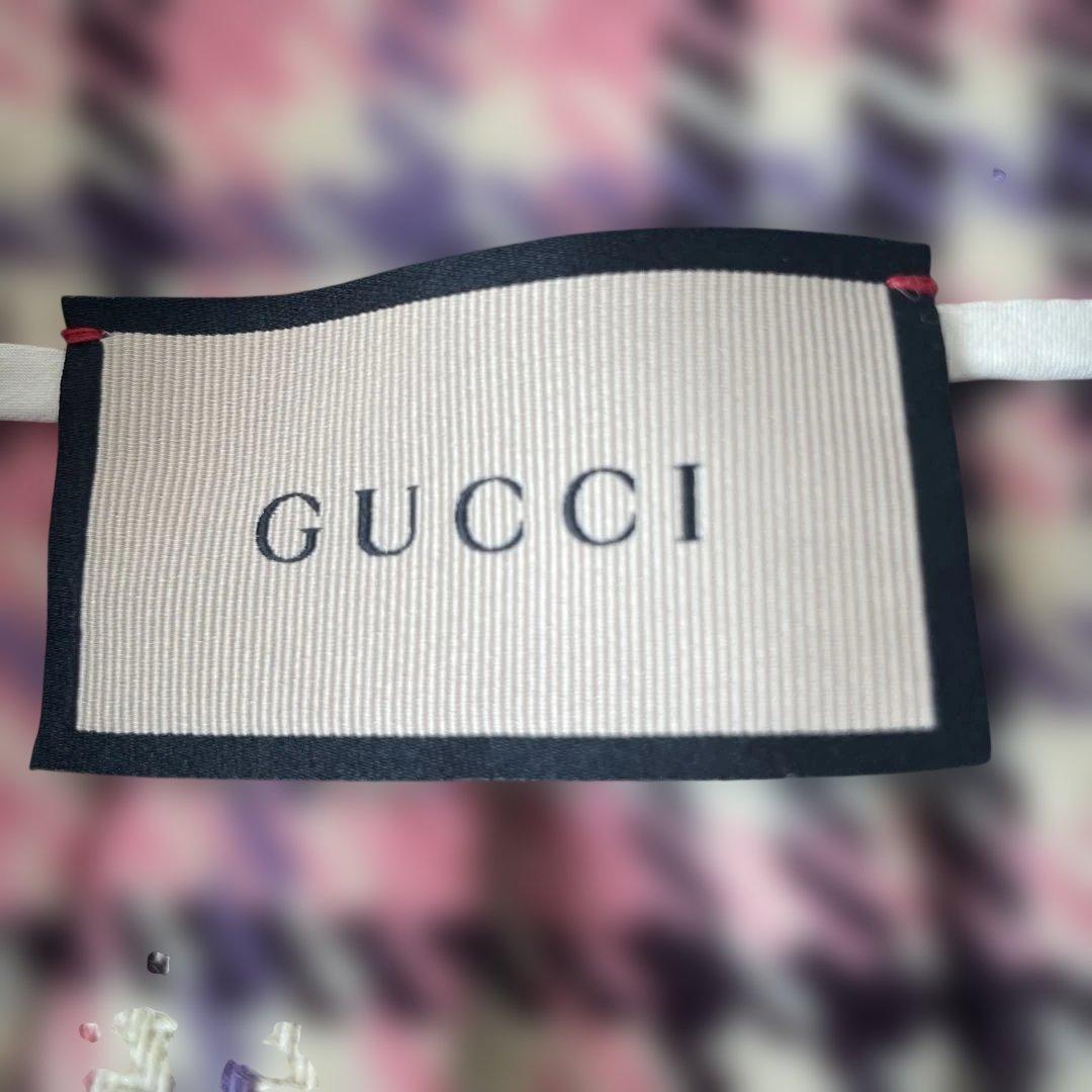 gucci ツイード プリーツラップスカート