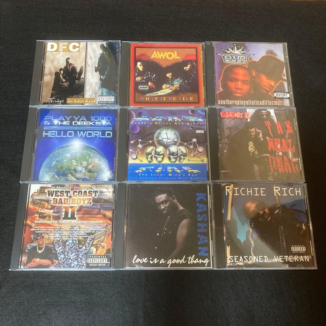 HIPHOP、アングラ、ミドル、G-RAP CD40枚セット