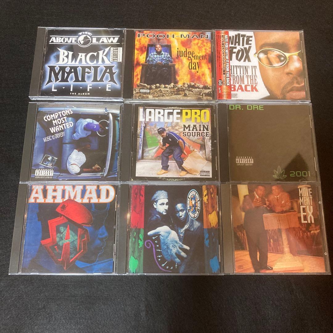 HIPHOP、アングラ、ミドル、G-RAP CD40枚セット