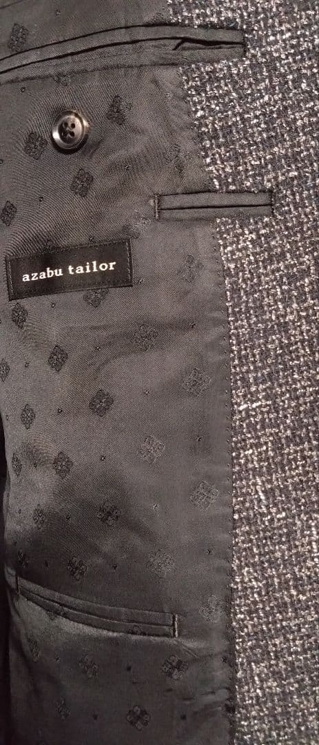 【正月限定値下げ】麻布テーラー オーダー ジャケット 大きいサイズ