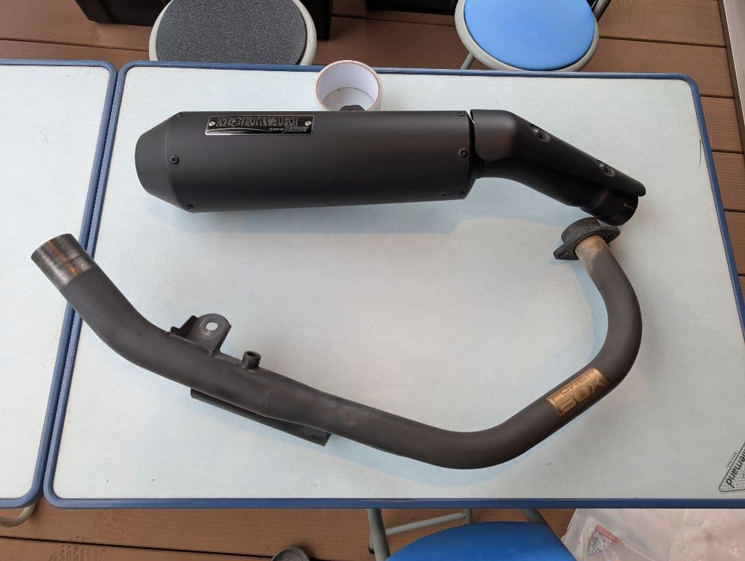 モリワキ スリップオンマフラーネオクラシック SP忠男 パワーボックスパイプ