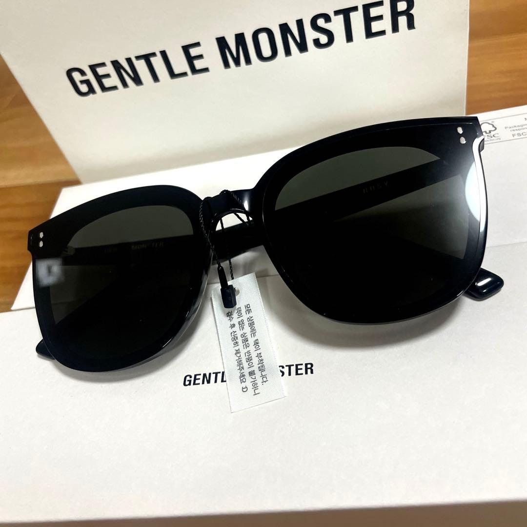 GENTLE MONSTER ROSY01 サングラス　ブラック　ナンバー有り