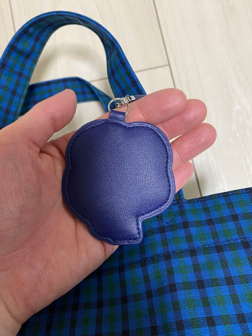 familiar チェック柄 トートバッグ A4対応　✳︎animal✳︎