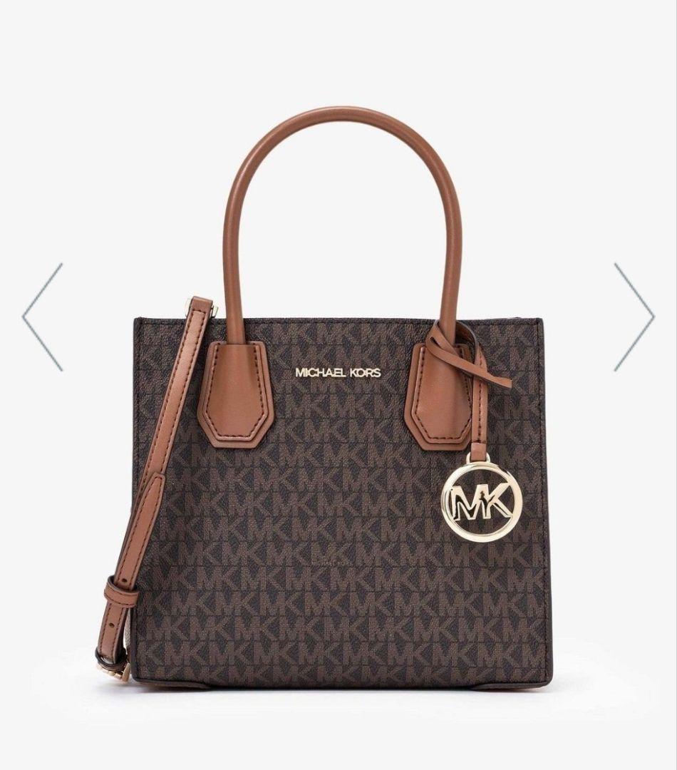 MERCER クロスボディ ミディアム MKシグネチャー マイケルコース