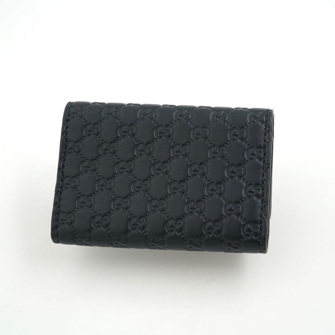 ✨未使用展示品・箱付き✨　GUCCI キーケース　マイクロGG 6連　刻印