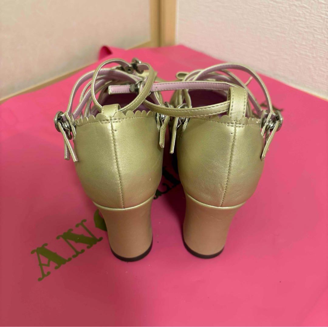 期間限定値下げ　BABY ベイビー　ハニークロスシューズ　ゴールド　ハニクロ