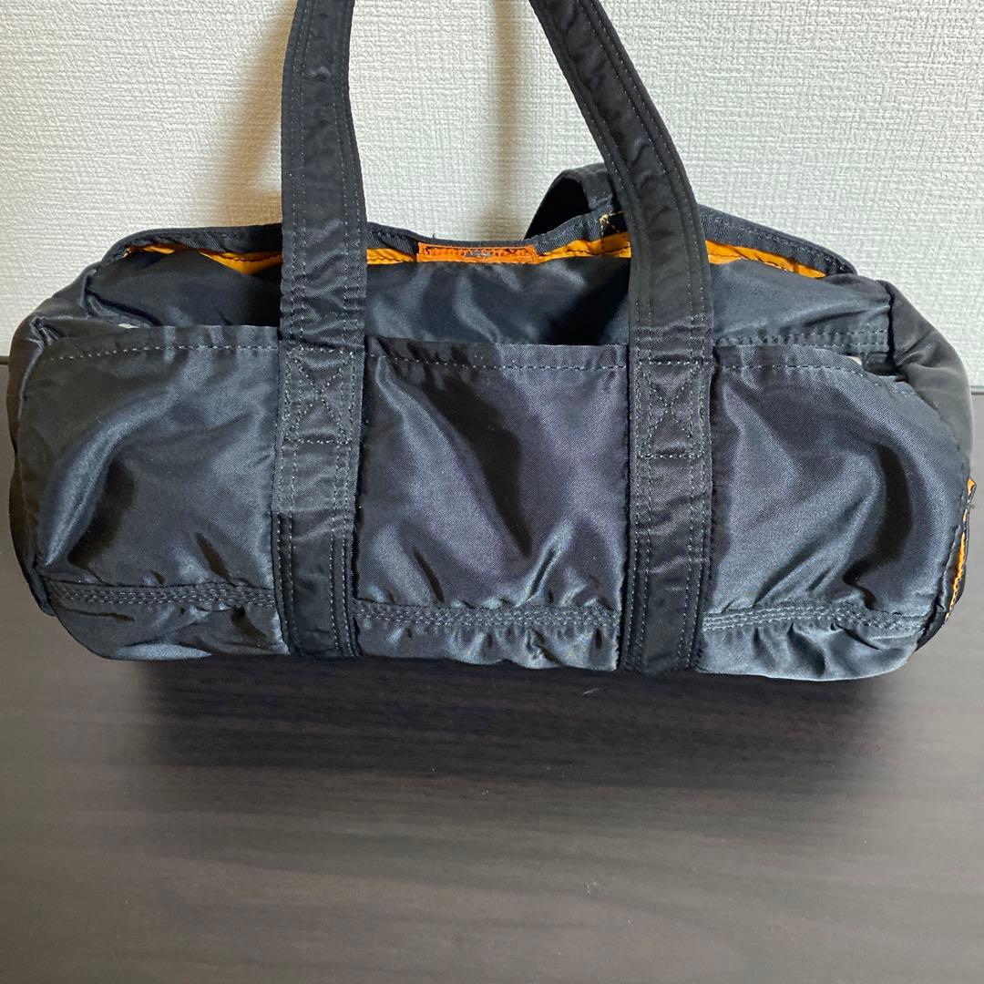 極美品✨ポーター タンカー ミニボストン S ドラムバッグ ブラック