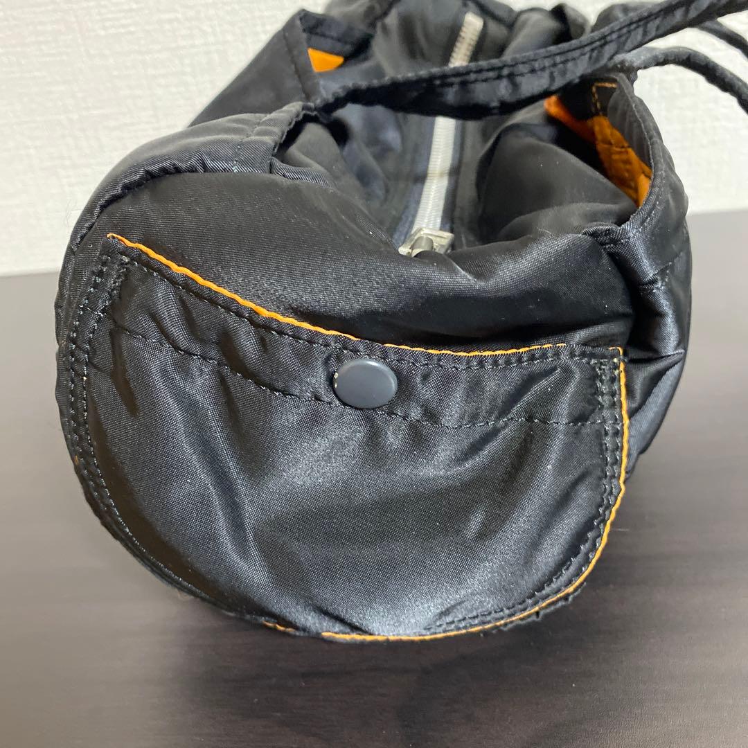 極美品✨ポーター タンカー ミニボストン S ドラムバッグ ブラック
