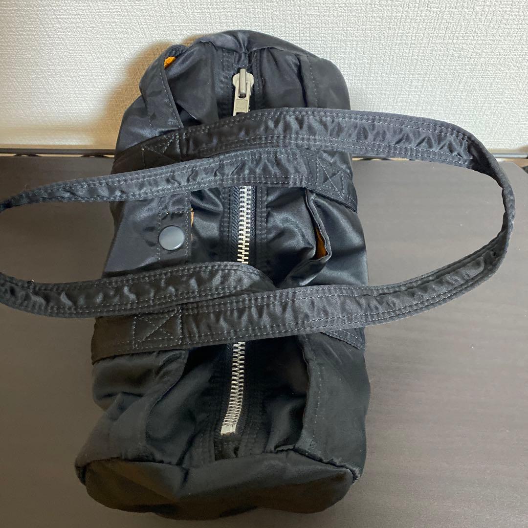 極美品✨ポーター タンカー ミニボストン S ドラムバッグ ブラック