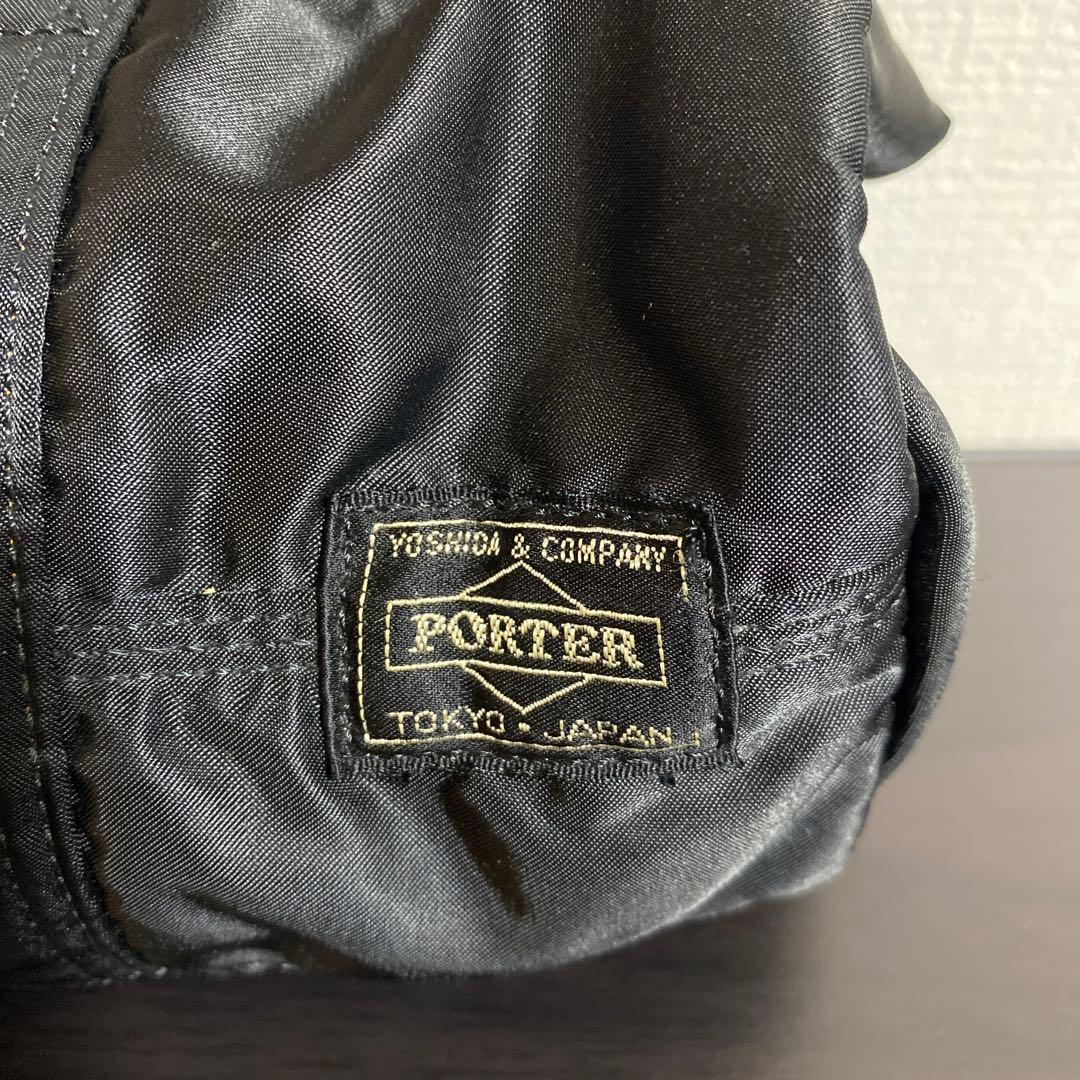極美品✨ポーター タンカー ミニボストン S ドラムバッグ ブラック