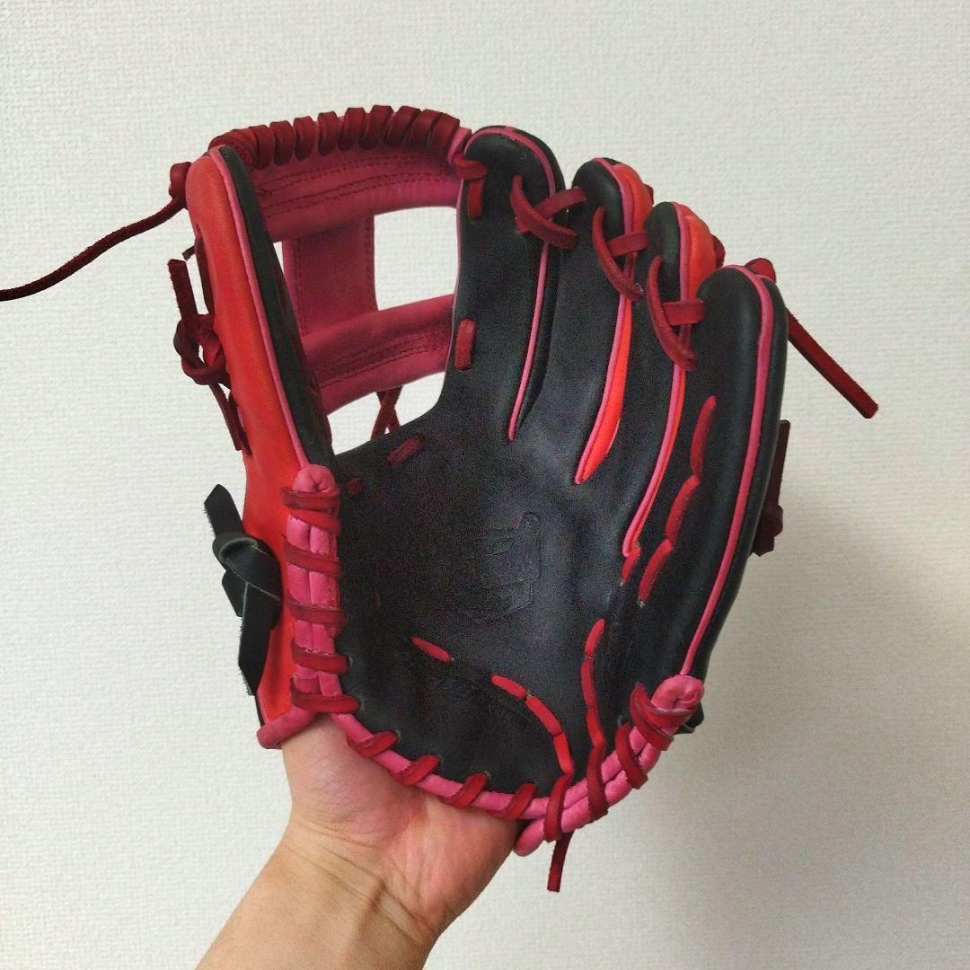 054 グラブワークス 美品 型良 硬式 内野手用グローブ