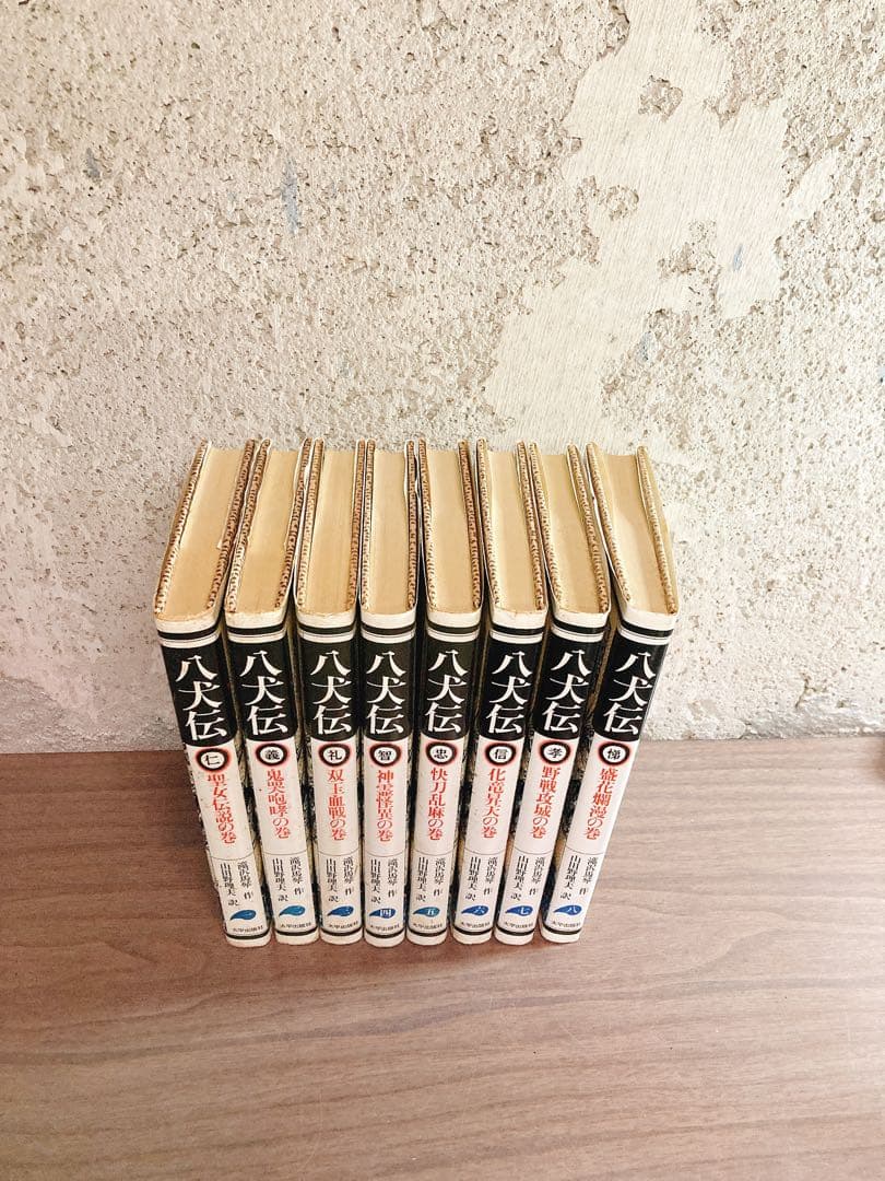八犬伝1〜8巻　滝沢馬琴　山田野理夫訳　8冊　全巻セット