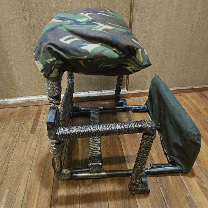 軍幕座椅子 　フィールドチェアー　リクライニング　地べた ローチェア