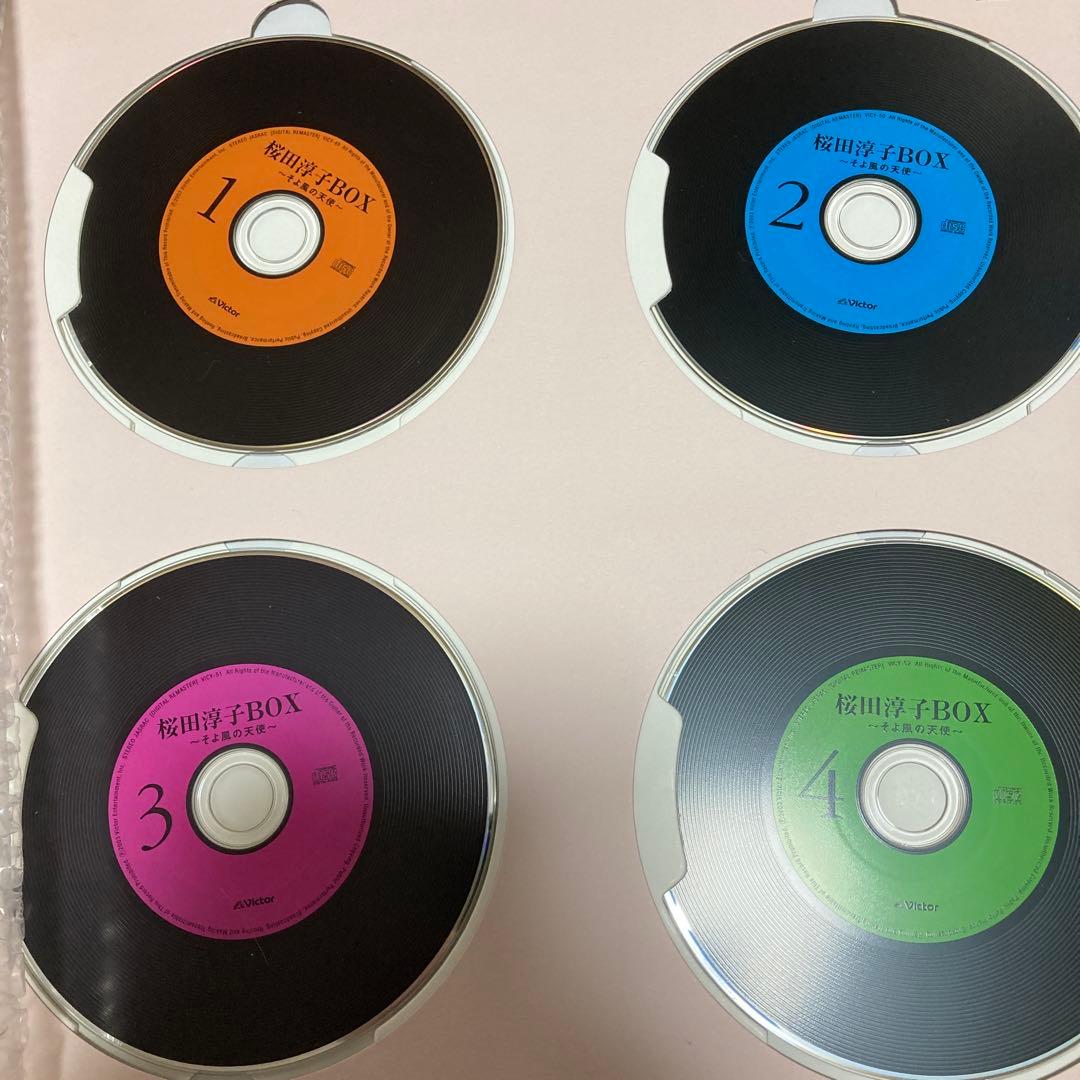 桜田淳子BOX～そよ風の天使～ ベスト5CD 1DVD