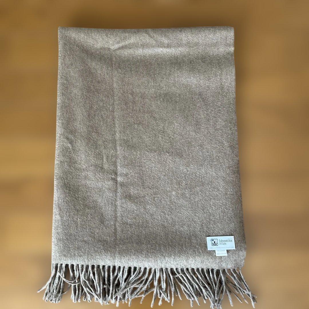 Johnstons of Elgin 100%カシミヤストール