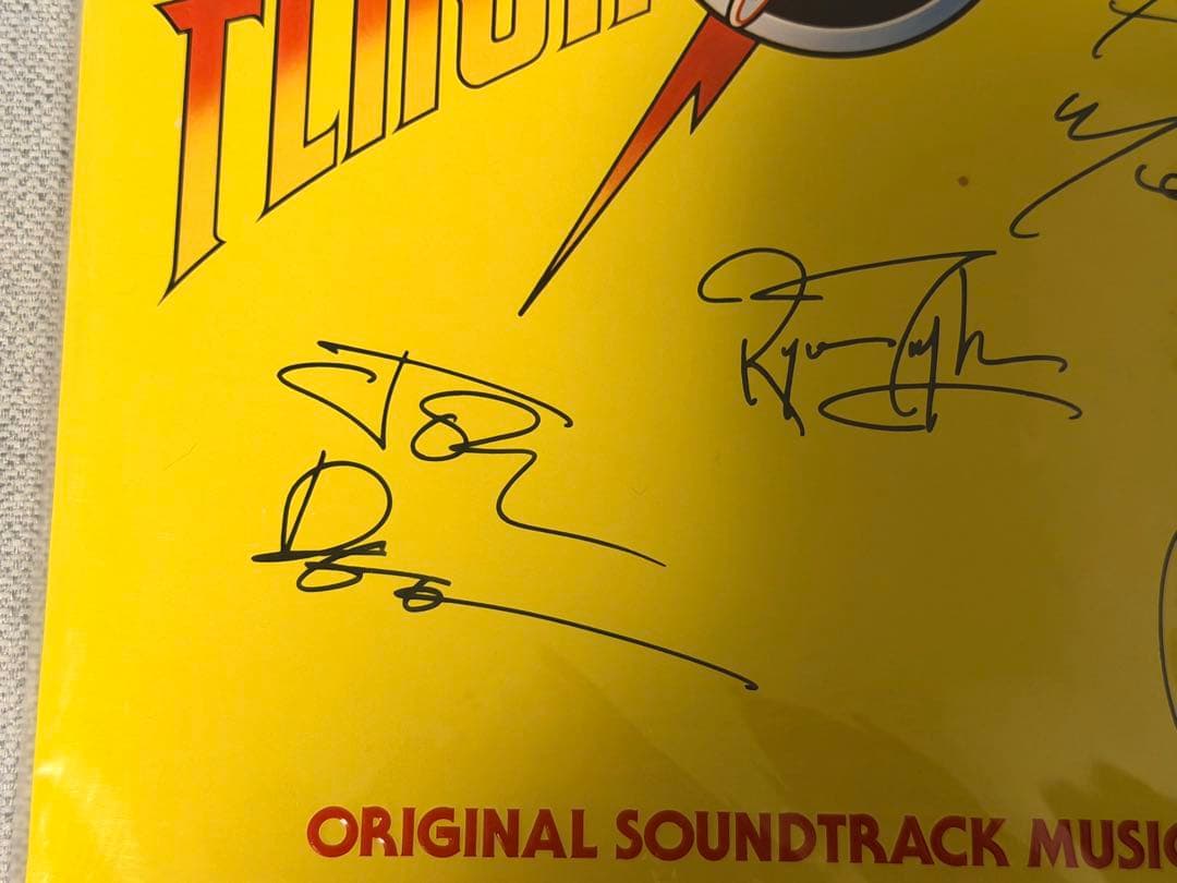 QUEEN「FLASH GORDON 」LPレコード/サイン入り