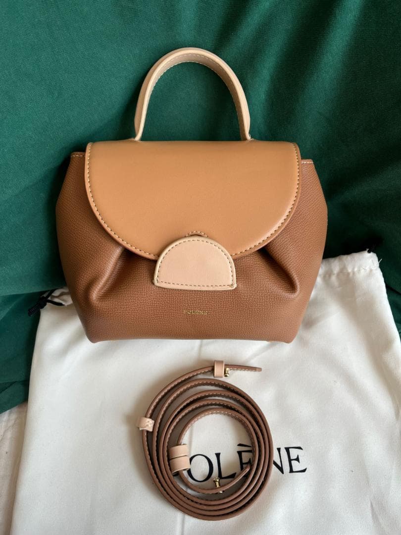 POLÈNE Numero Un Nano トリオキャメル