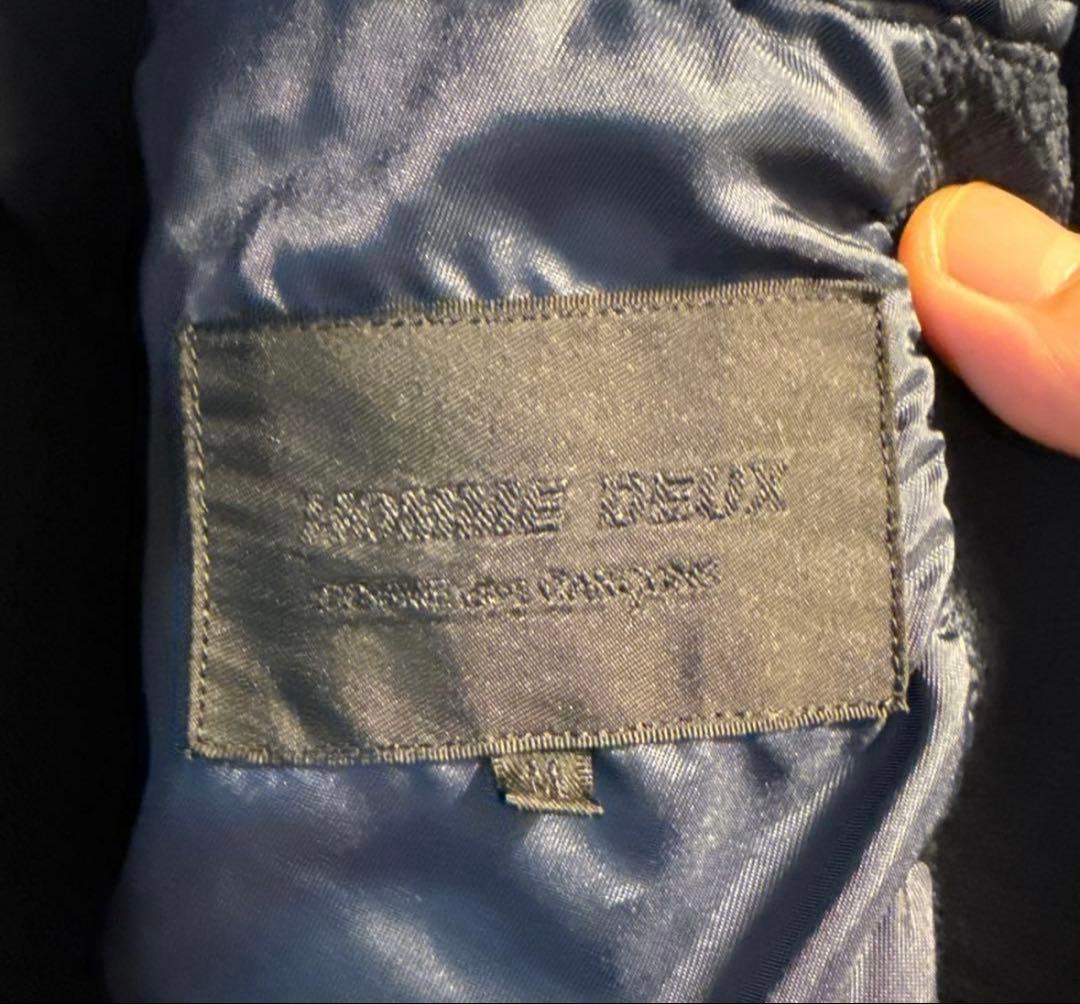 た*く様 コムデギャルソン オムドゥ　エステル縮合　ジャケット　ポリ縮