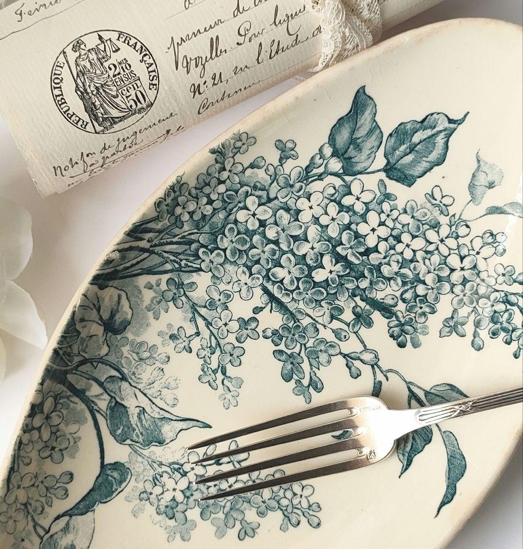 希少　美品　ジアン　LILAS 　ラヴィエ　フランスアンティーク