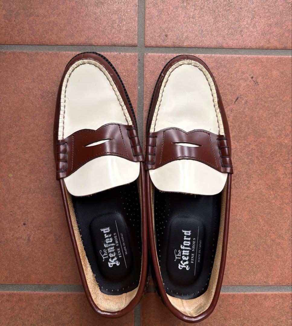 kenford ブラウン ローファー