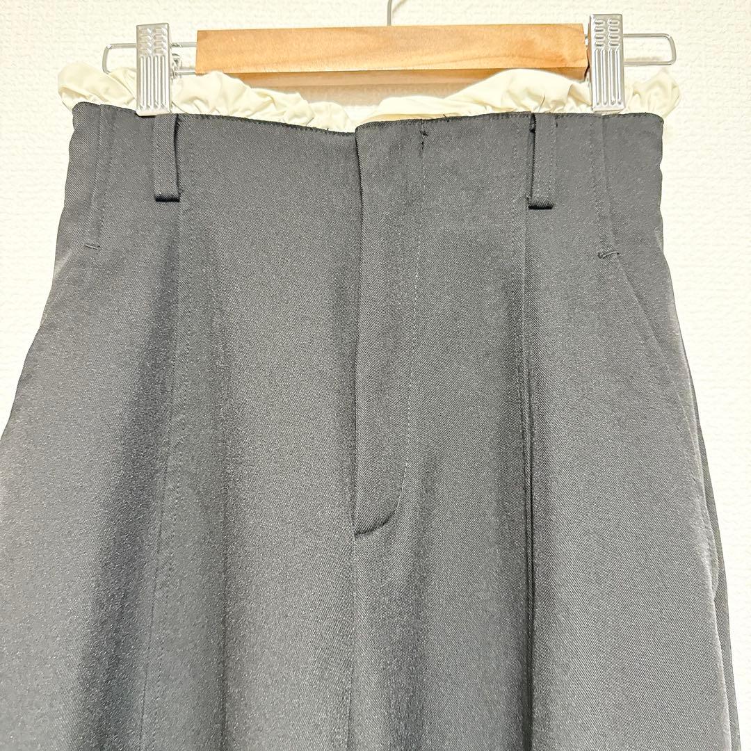 【美品】CAPRICIEUX LE'MAGE フリルウエストパンツ S