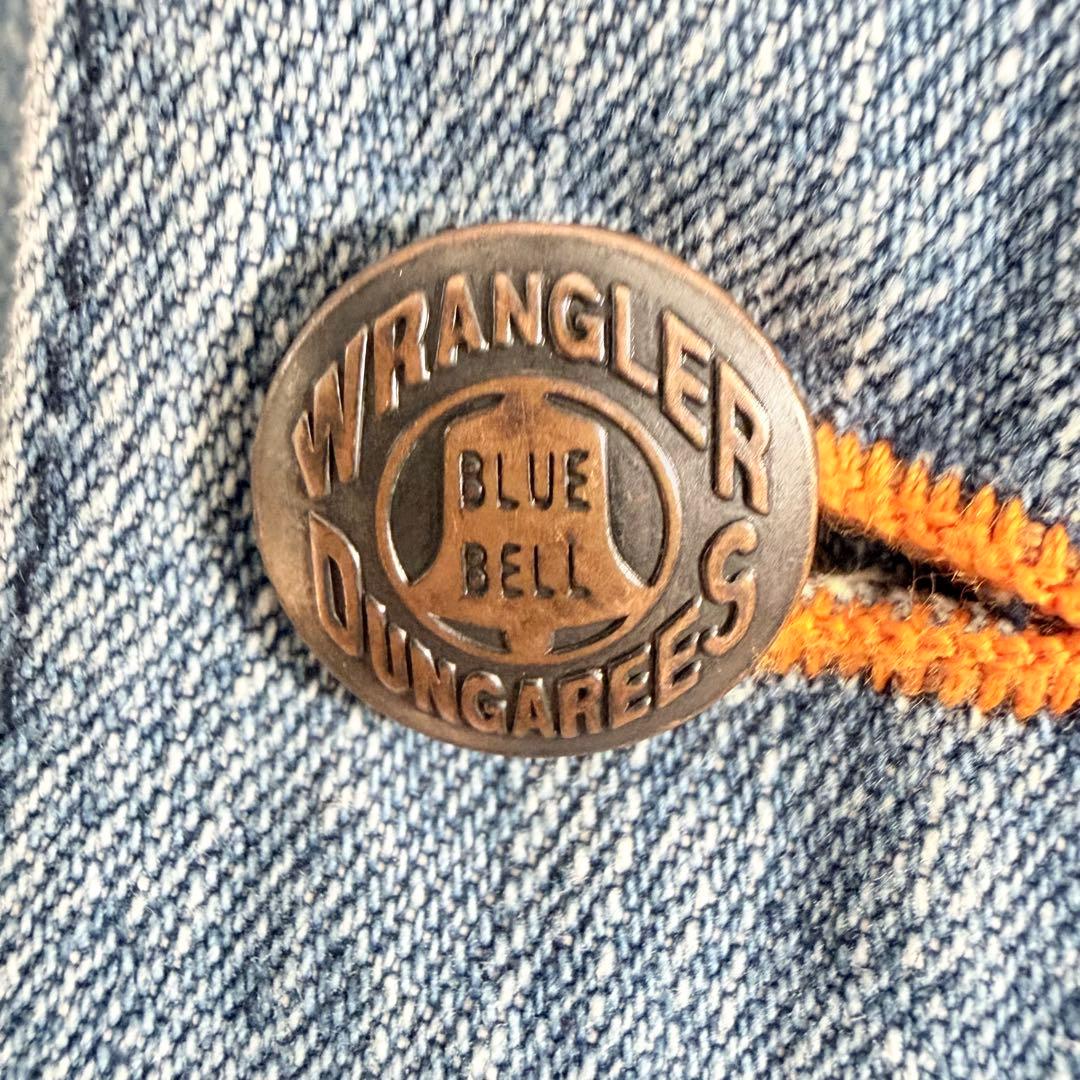 【超希少】ラングラー　ジャパン期 デニムカバーオール ブルーベル 90s M