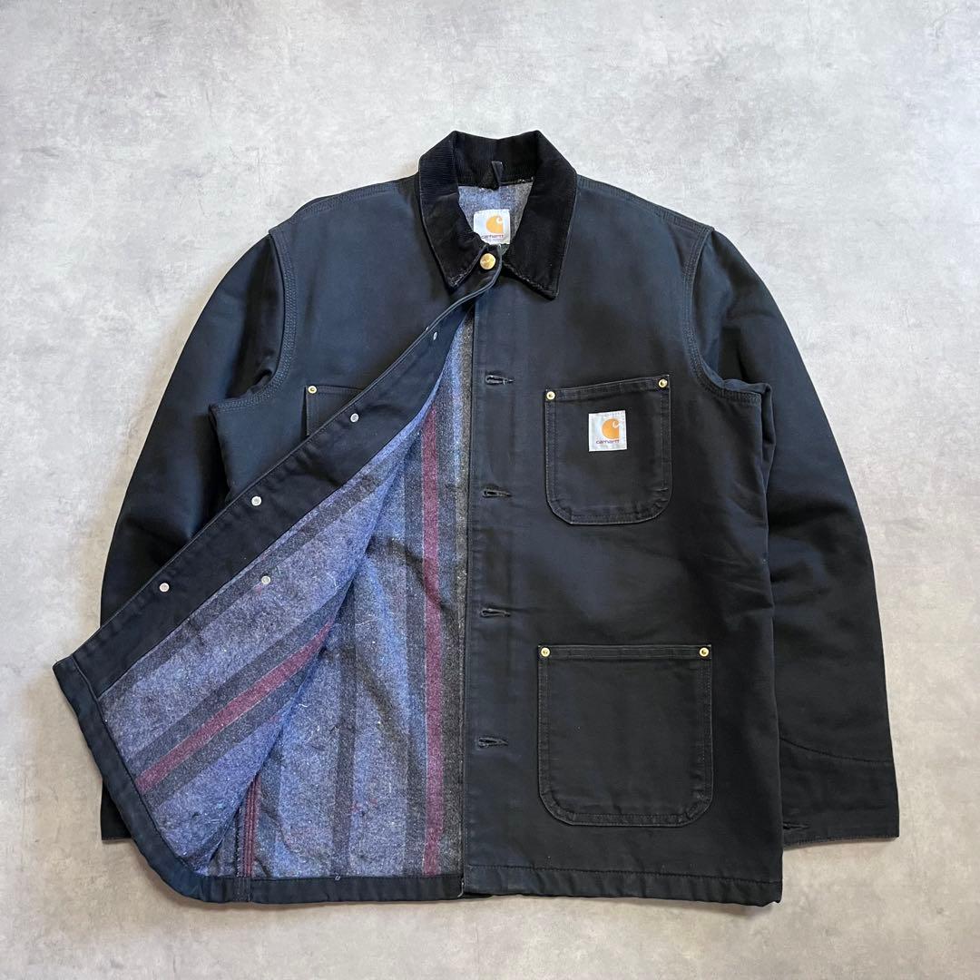 Carhartt ミシガンチョアコート S ブラック メキシコ製