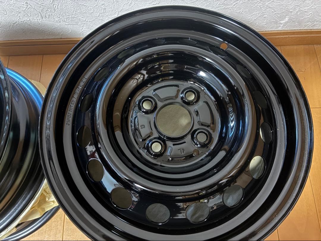 ⭕️年末年始特別値引き中 プロボックス14インチ ブラックホイール 4本セット