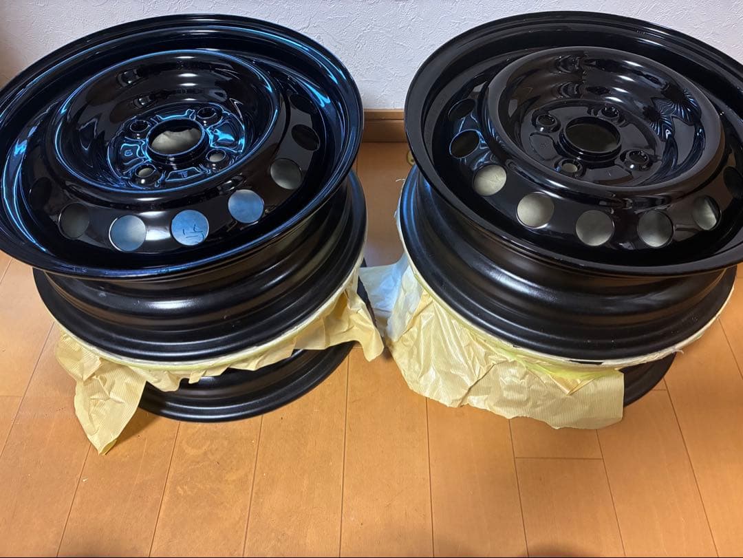 ⭕️年末年始特別値引き中 プロボックス14インチ ブラックホイール 4本セット