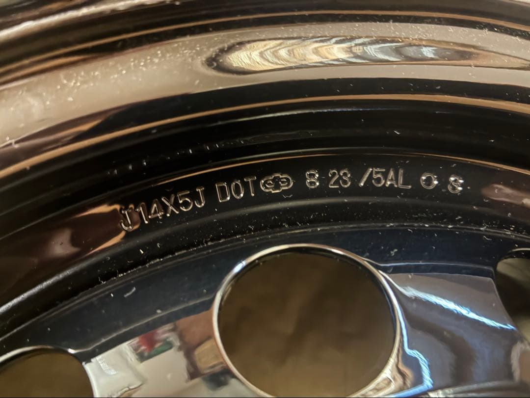 ⭕️年末年始特別値引き中 プロボックス14インチ ブラックホイール 4本セット