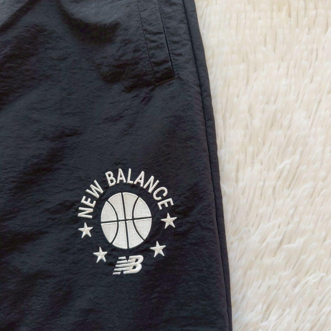 新品タグ付✨New Balance バスケットボール　ウィンドパンツ 黒　XL