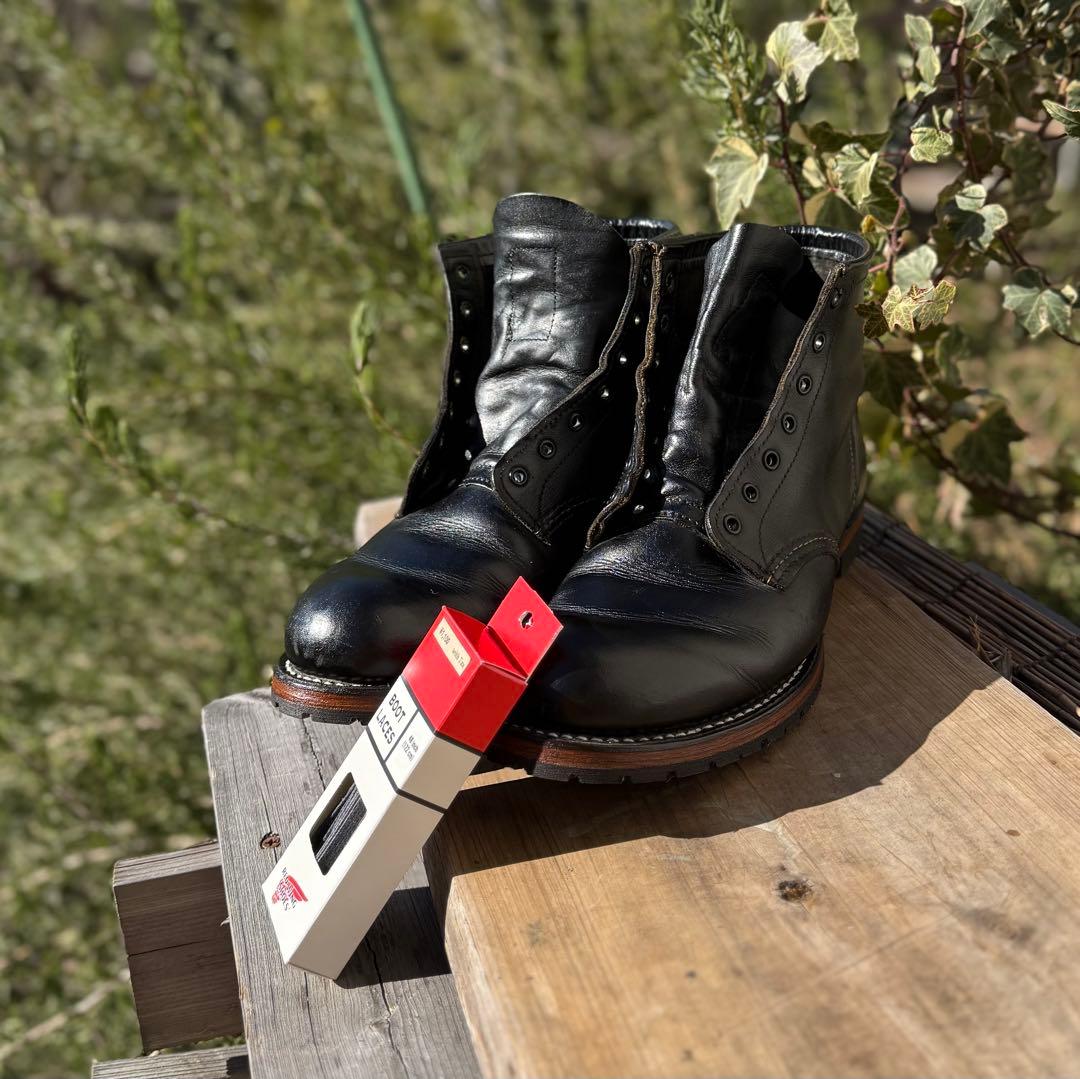 週末限定最終値下げ　ハーフソール新品交換　レッドウィング　9014 旧ベックマン