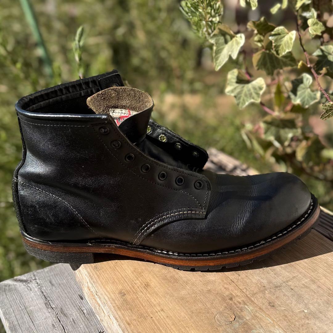 週末限定最終値下げ　ハーフソール新品交換　レッドウィング　9014 旧ベックマン