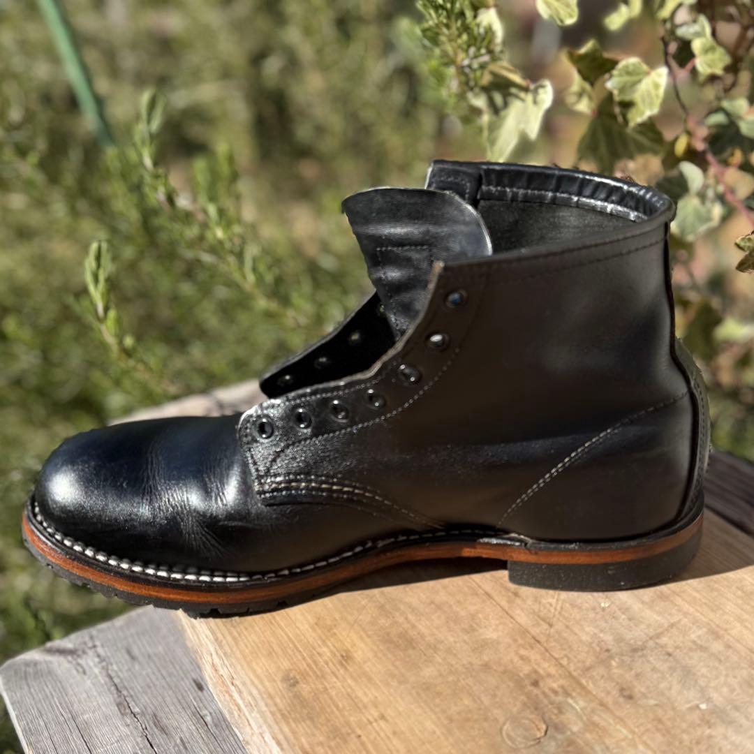 週末限定最終値下げ　ハーフソール新品交換　レッドウィング　9014 旧ベックマン