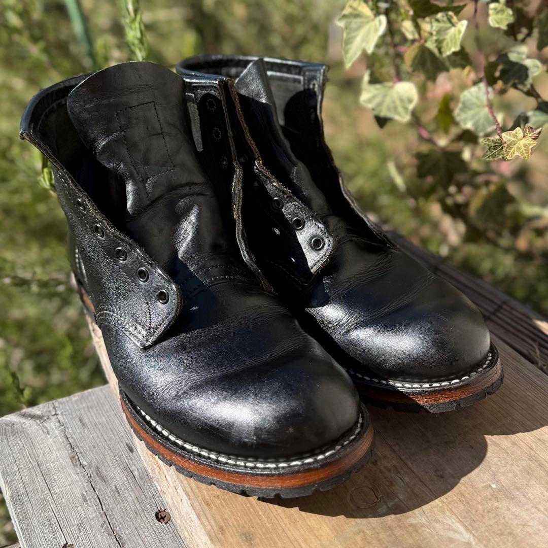 週末限定最終値下げ　ハーフソール新品交換　レッドウィング　9014 旧ベックマン