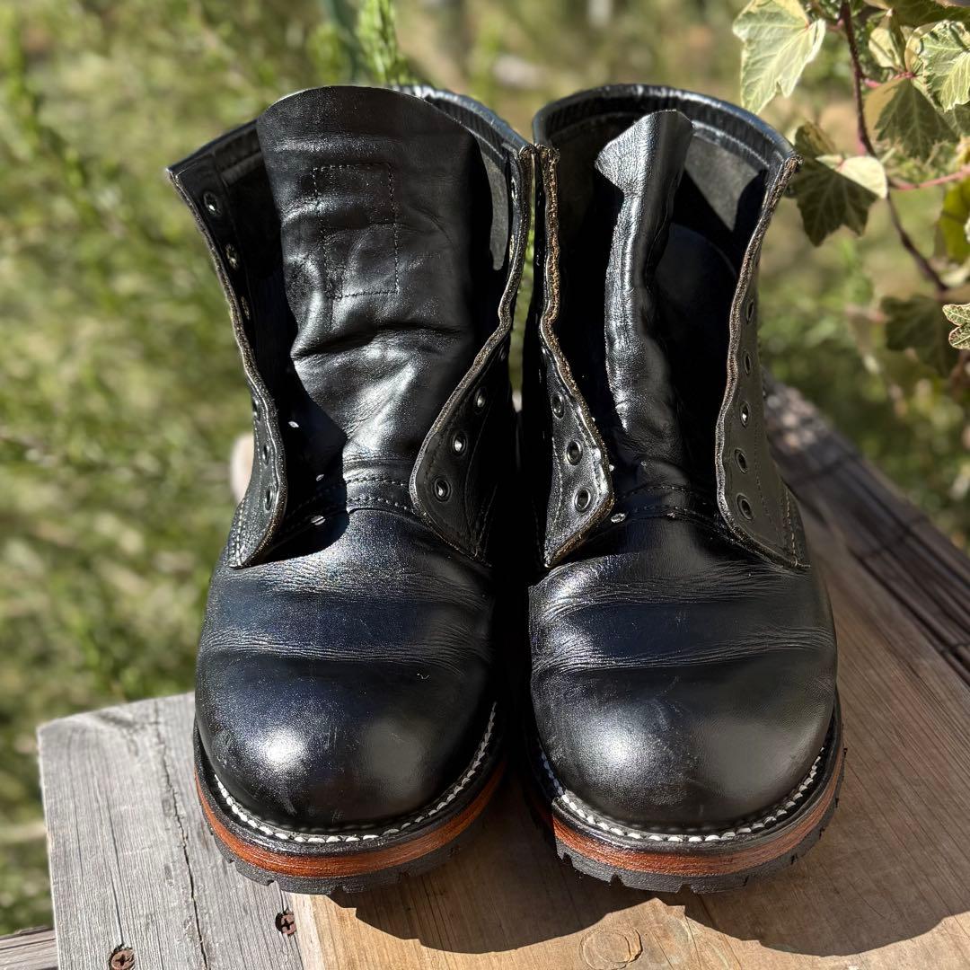 週末限定最終値下げ　ハーフソール新品交換　レッドウィング　9014 旧ベックマン