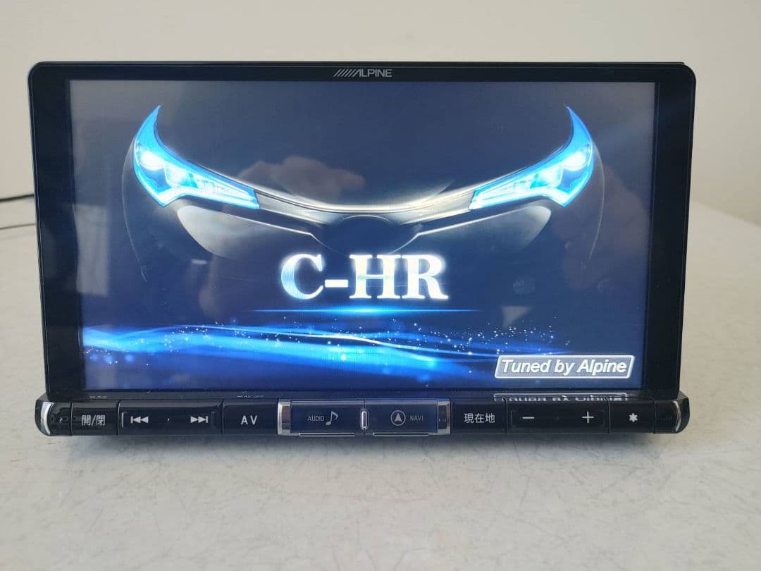 ALPINE　アルパインX9Z トヨタC-HR 19年地図　メモリーナビ