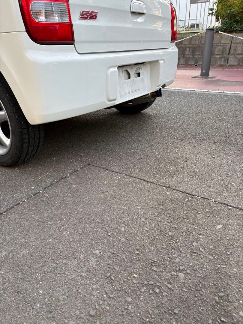 ラパンssマフラー he21s 柿本改GTbox06&S マフラー　認定書付き