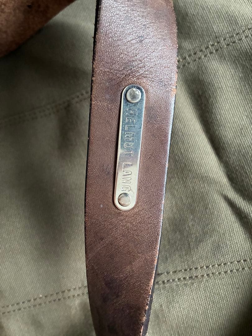 美品 ヘルムートラング 本人期 90's ミリタリー リュック コットン バック