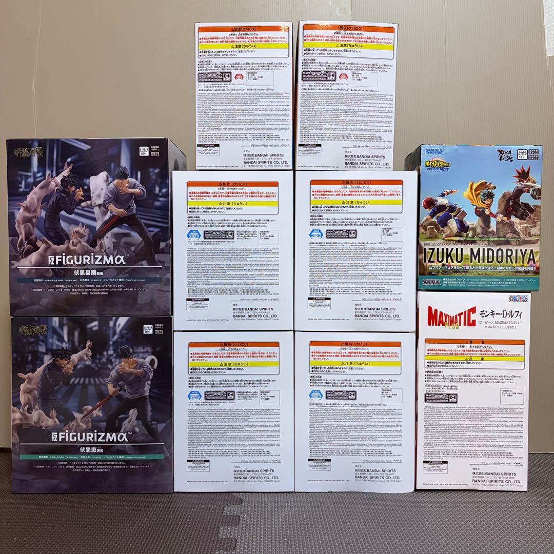 ジャンプ作品のフィギュア10体セット　2月2週目プライズフィギュアセット