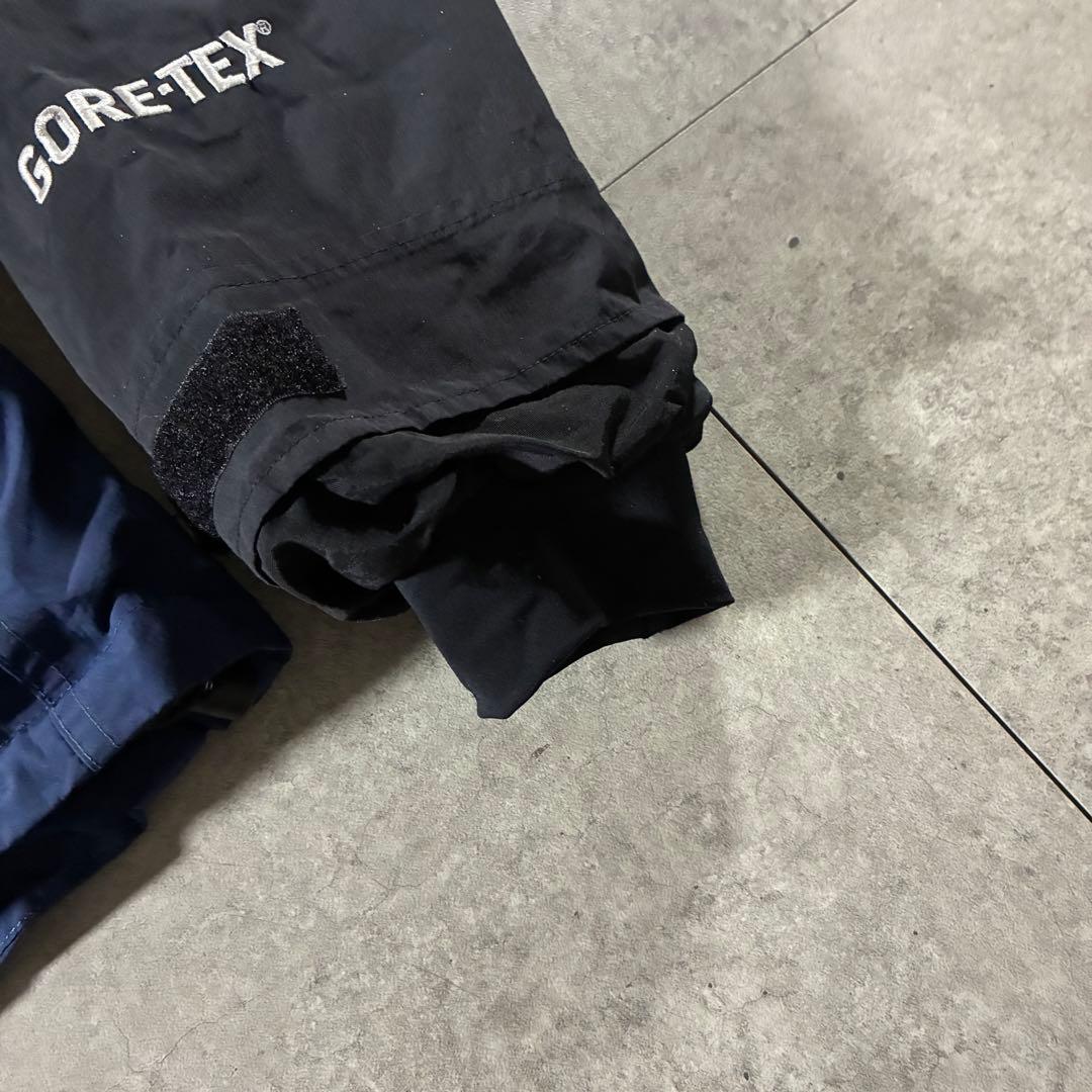 00s BassProShops GORE-TEXマウンテンパーカー黒青テック