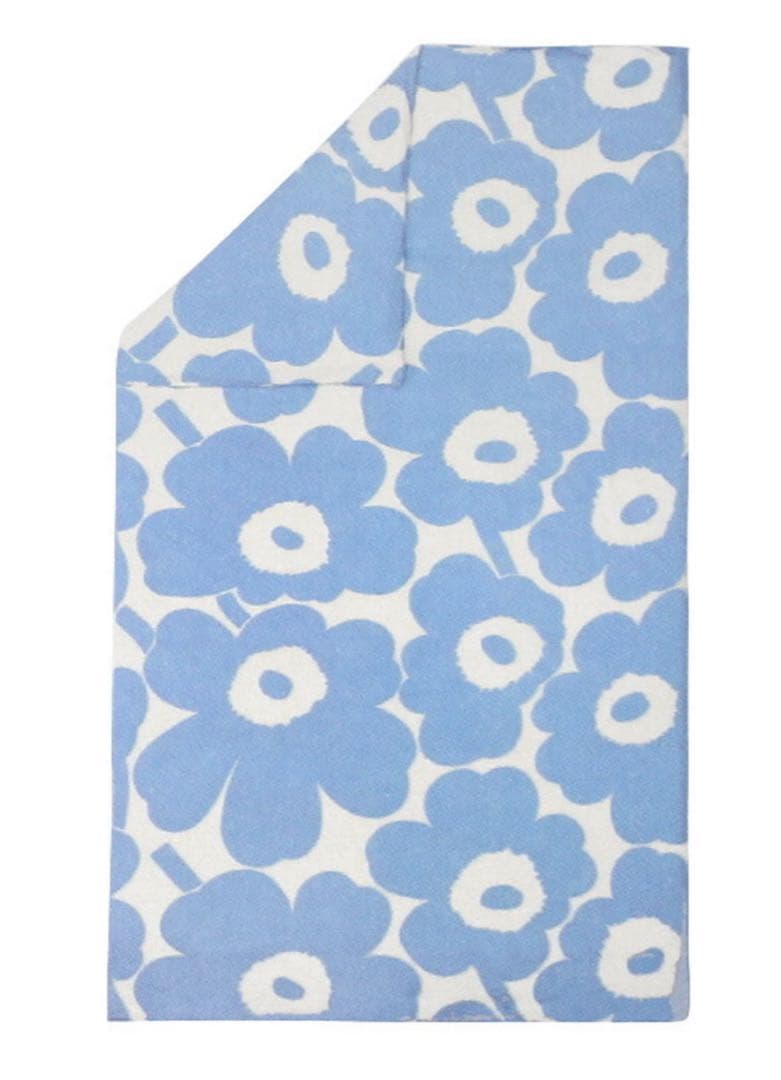 マリメッコ　デュべカバー　布団カバー　ウニッコ　ブルー　シングル　新品未使用